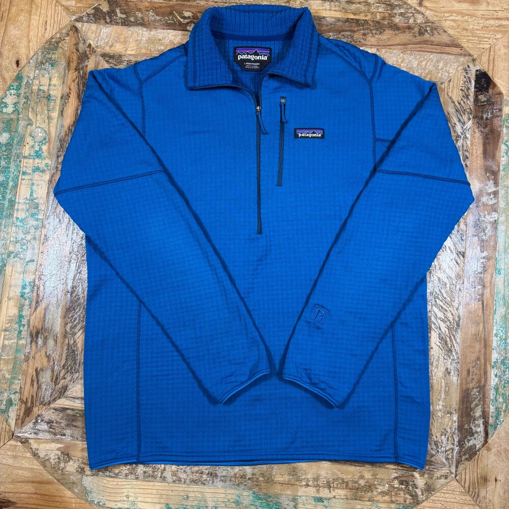 Patagonia R1 Regulator Tech Fleece Pullover Large Gorpcore hiking Polartec Layer